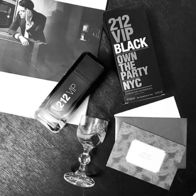 Review Nước Hoa 212 Vip Black EDP Nam Tính Thời Thượng