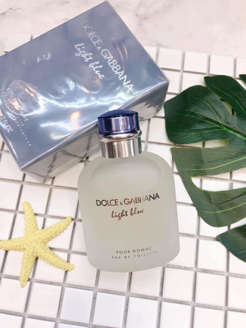 Review Nước Hoa D&G Light Blue Pour Homme EDT Sang Chảnh Tinh Tế