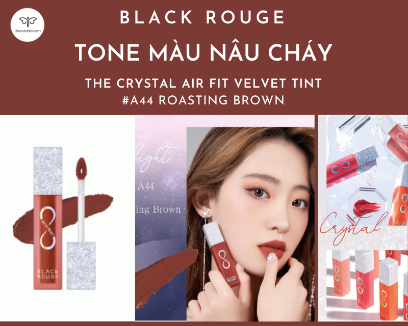 son black rouge màu nâu cháy