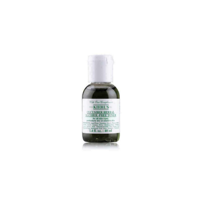 kiehl's cucumber herbal alcohol-free toner 40ml