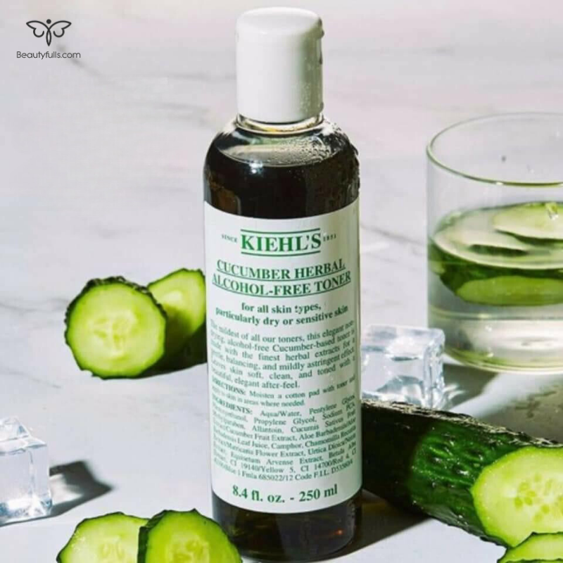 nước hoa hồng kiehl's cucumber