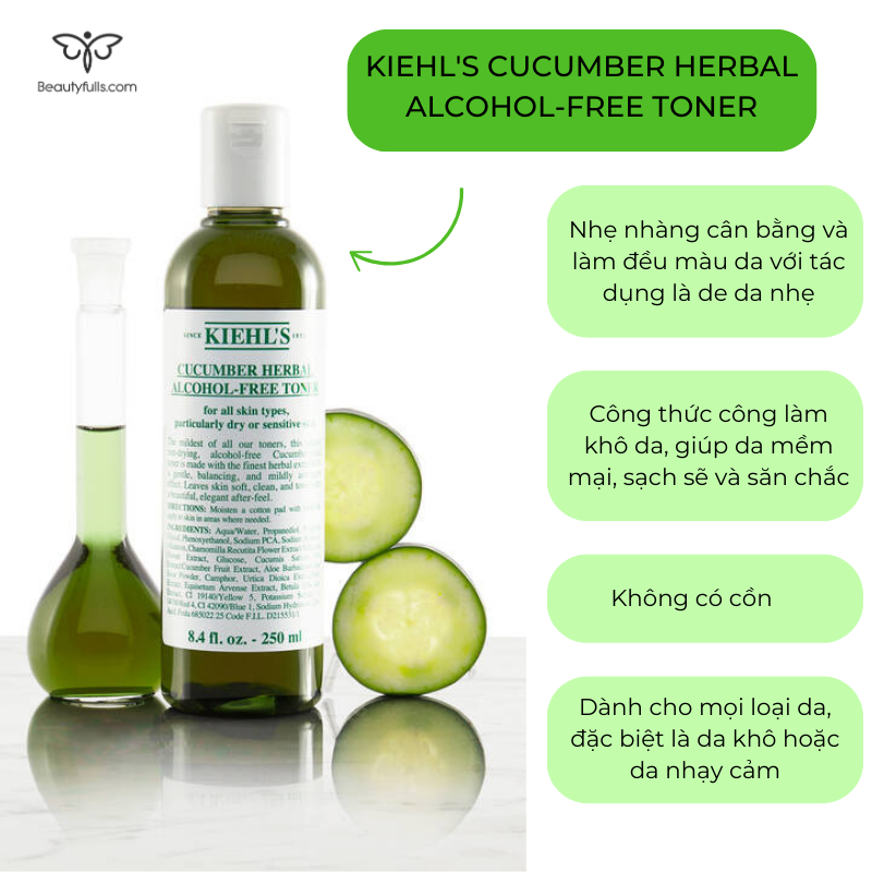 toner kiehl's cucumber