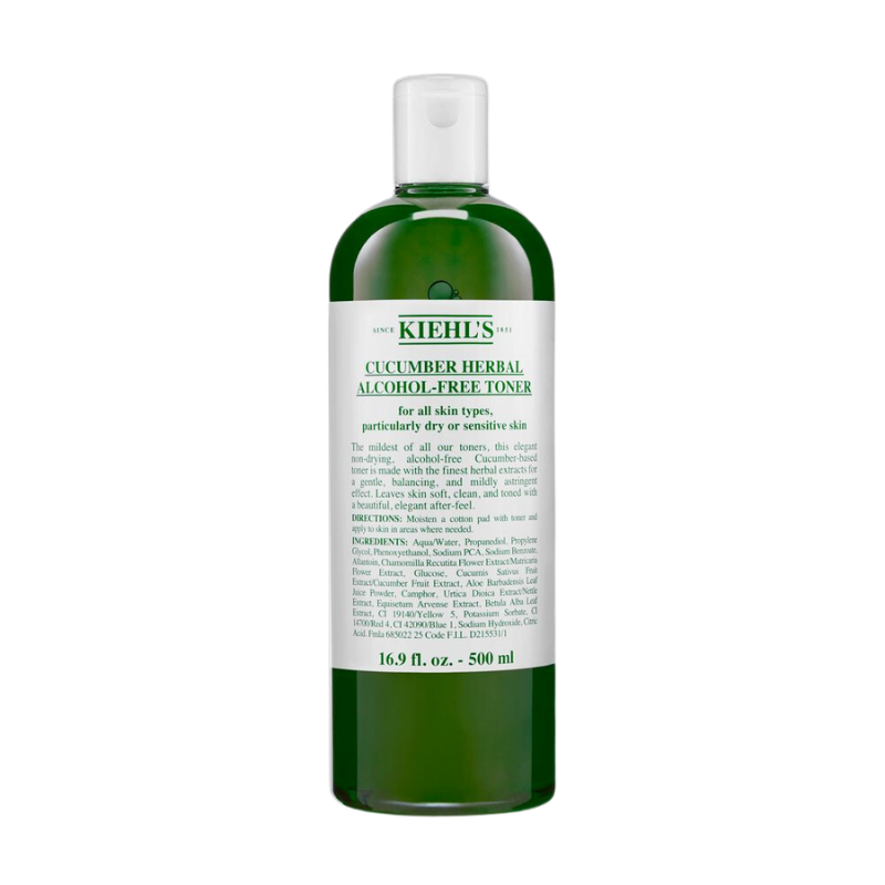 Nước Hoa Hồng Kiehl’s Cucumber Herbal Alcohol-Free Toner 500ml