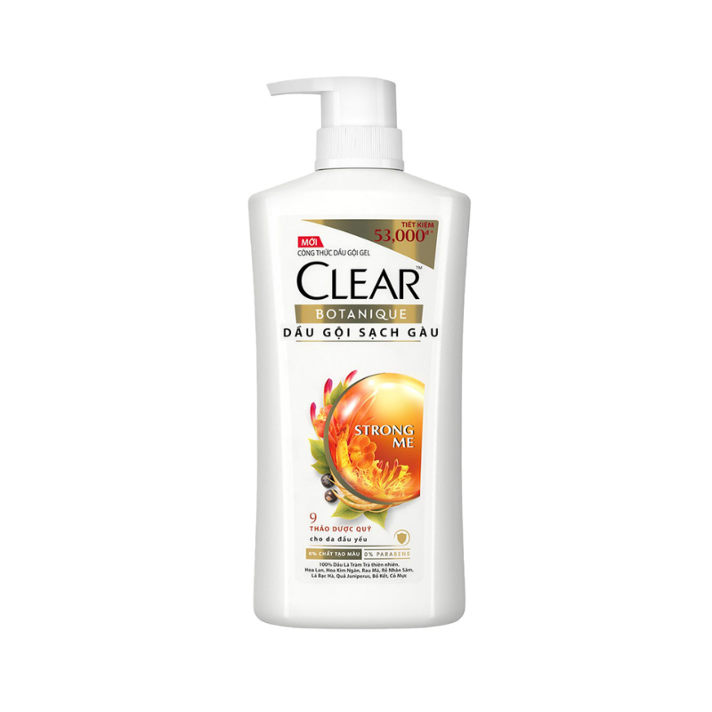 Dầu Gội Clear Thảo Dược 630g Botanique Strong Me