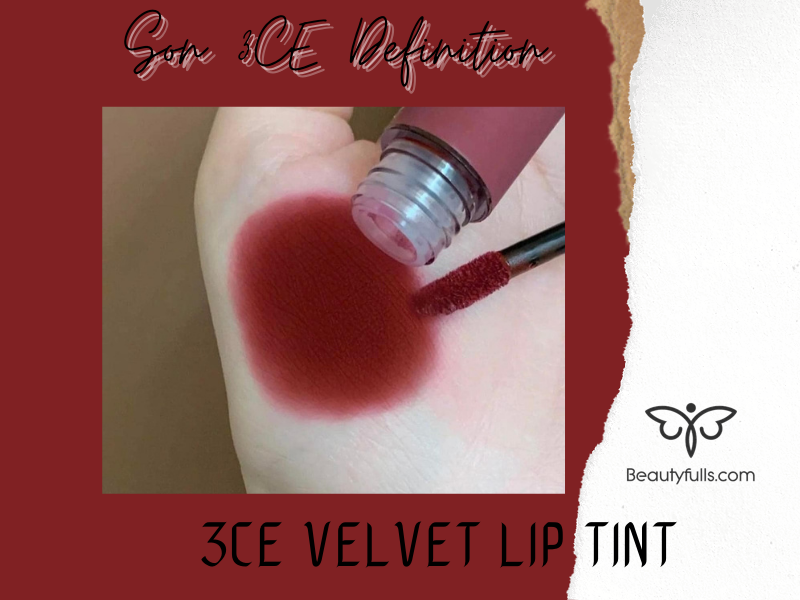 3CE Velvet Lip Tint khí chất