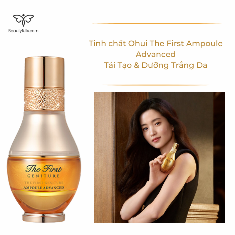 tinh-chat-vang-duong-trang-ohui-the-first-ampoule-advanced