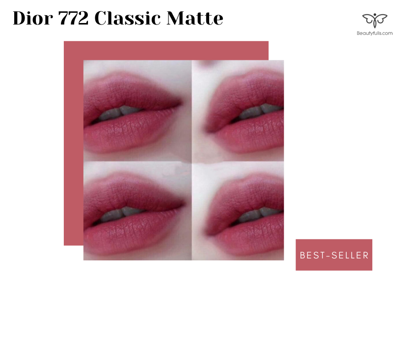 Mua Son High End Dior Rouge Dior Lipstick 772 Classic Mate giá 680000 trên  Boshopvn