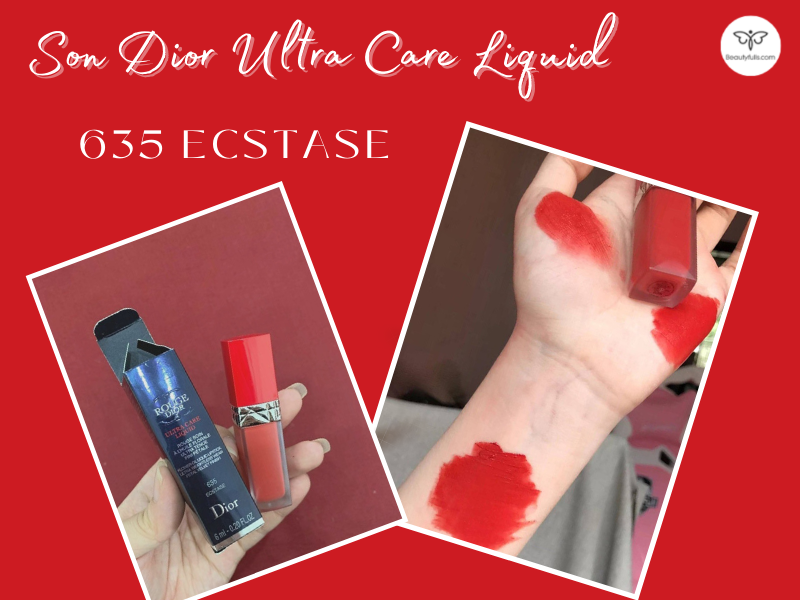 Son kem Dior Rouge Ultra Care liquid full size 6ml  Vy Hí Beauty