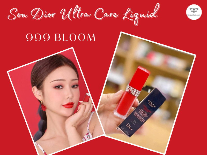 Son Kem Dior Rouge Ultra Care Liquid 999 Bloom