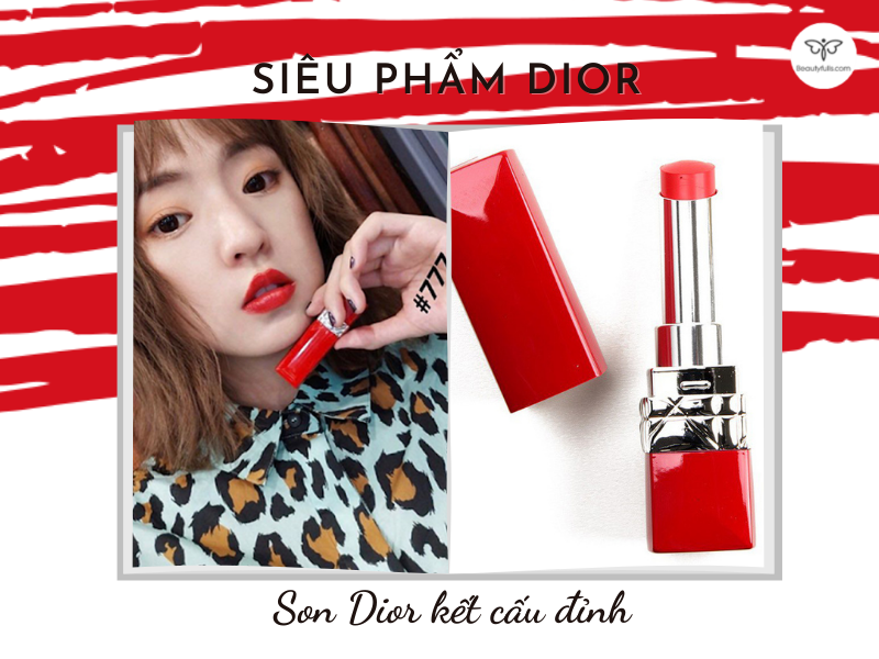 Christian Dior Ladies Rouge Dior Ultra Rouge 12H Weightless Wear 777 Ultra  Star Makeup 3348901408820  Fadovn