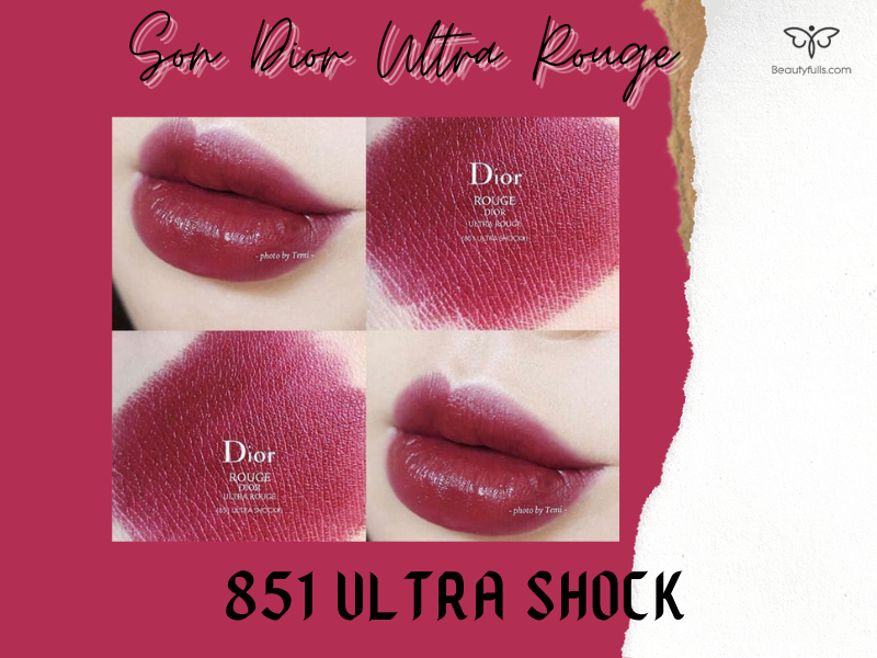 Buy Dior Rouge Dior Ultra Rouge Lipstick  851 Ultra Shock  NNNOWcom