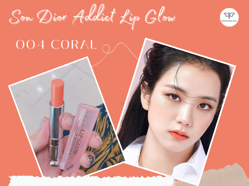 Son Dưỡng Dior Addict Lip Glow  004 Coral  Pazuvn