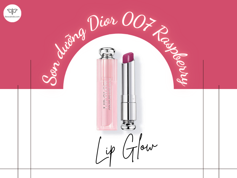 Son Dưỡng Christian Dior Addict Lip Glow Reviver Lip Balm 007 Raspberry   32g