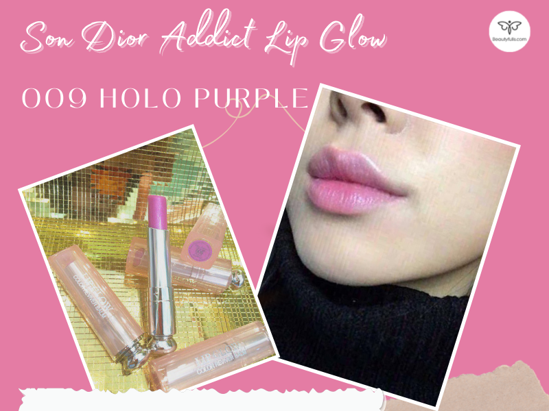 Son Dưỡng Dior 009 Holo Purple Tím Lilac Siêu Hot Đỉnh Cao
