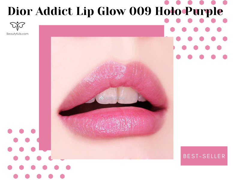 Son Dưỡng Dior 009 Holo Purple Tím Lilac Siêu Hot Đỉnh Cao