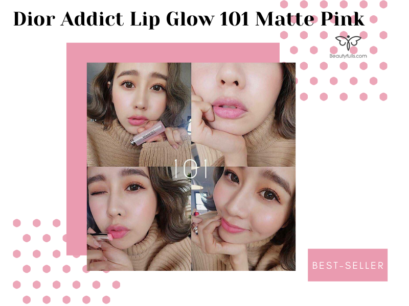 Son Dưỡng Dior Addict Lip Glow Matte  101 Pink  Pazuvn