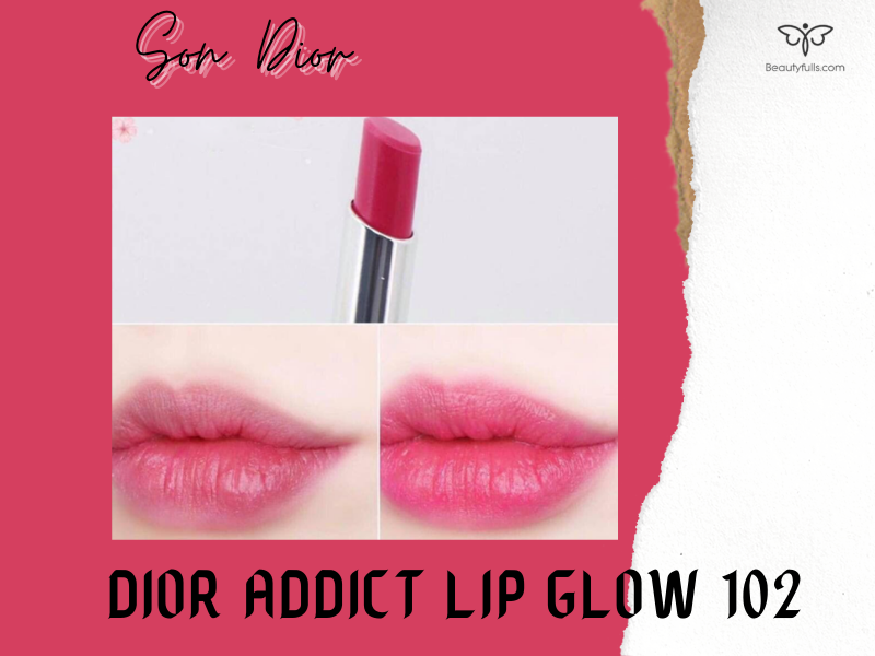 Son Dưỡng Dior Addict Lip Glow Matte  102 Raspberry  Pazuvn