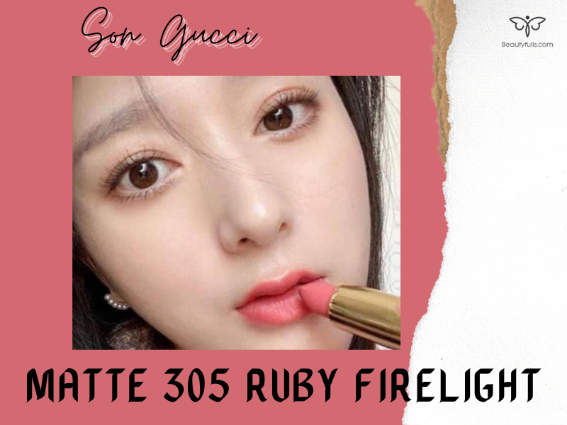 Son Gucci 305 Ruby Firelight
