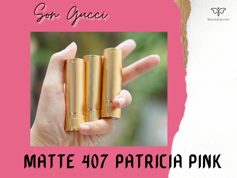 Son Gucci 407 Patricia Pink
