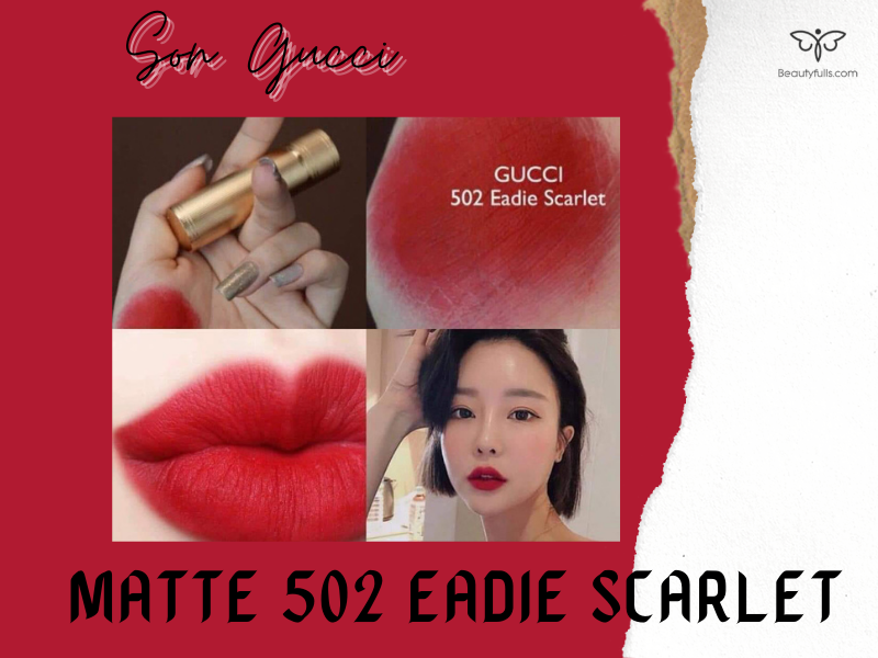 Son Gucci 502 Eadie Scarlet