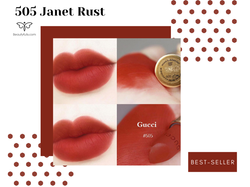 Son Gucci màu 505 Janet Rust