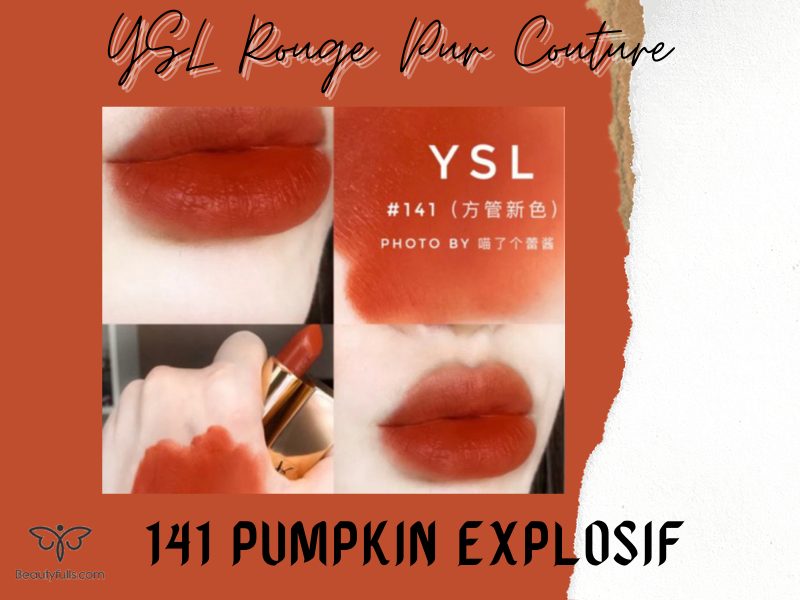 Son YSL 141 Pumpkin Explosif 