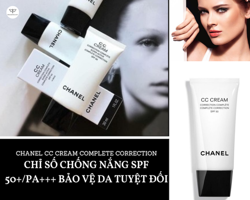 CC cream Chanel Complete Correction SPF50 bảo vệ và sáng đều màu da 5ml