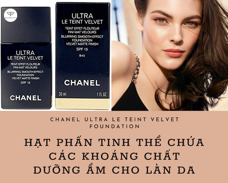 Kem Nền Chanel Ultra Le Teint Velvet Foundation SPF 15 30ml