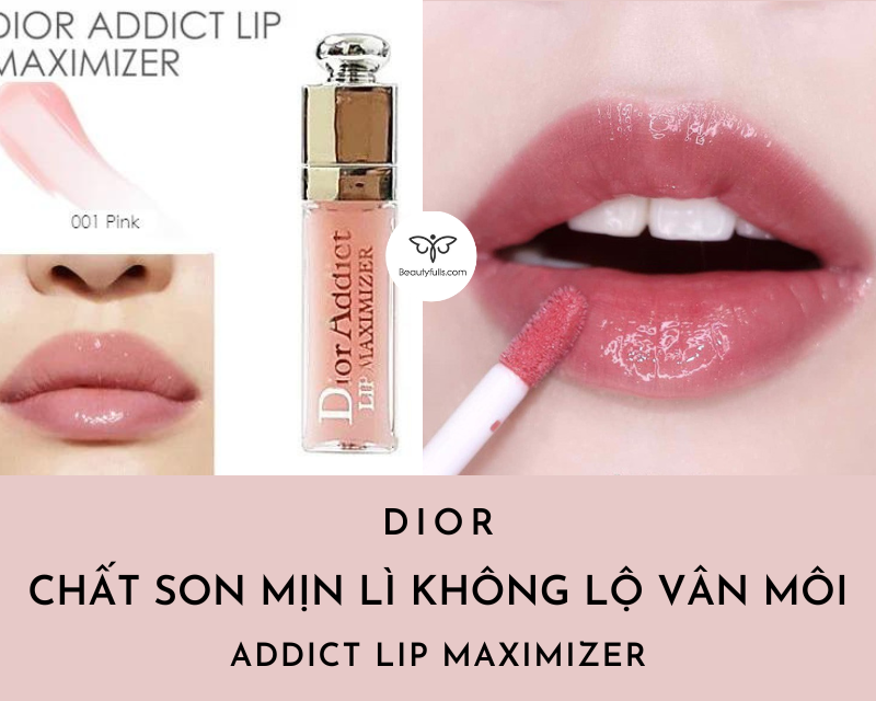 Son Dưỡng Môi Collagen Dior Addict Lip Maximizer 001 Pink  Thế Giới Son Môi