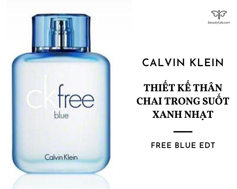 Nước Hoa CK Nam 100ml Free Blue Calvin Klein EDT Giá Tốt