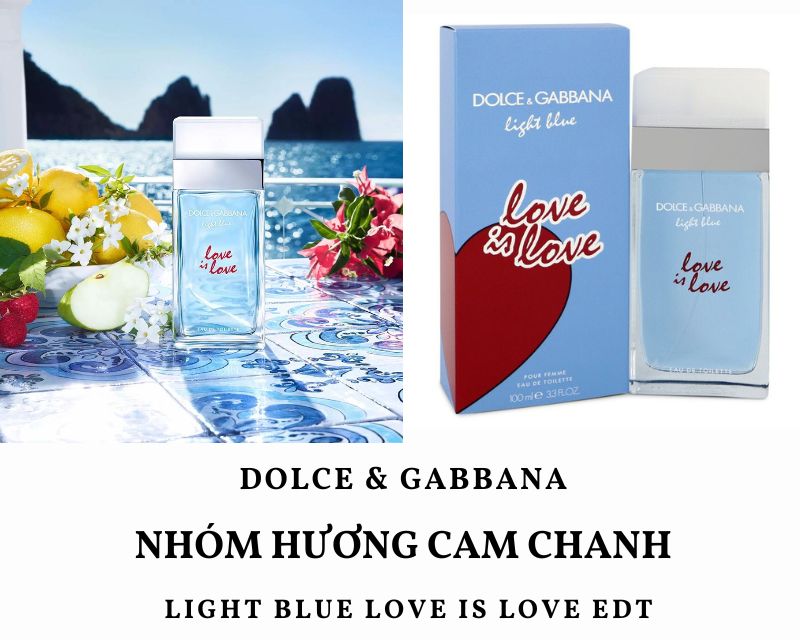 Nước Hoa Dolce & Gabbana Light Blue Love Is Love EDT