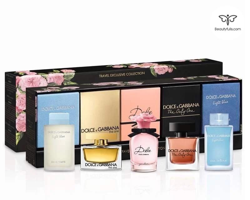 Set Nước Hoa Dolce & Gabbana 5 Chai Mini Cao Cấp Cho Nữ