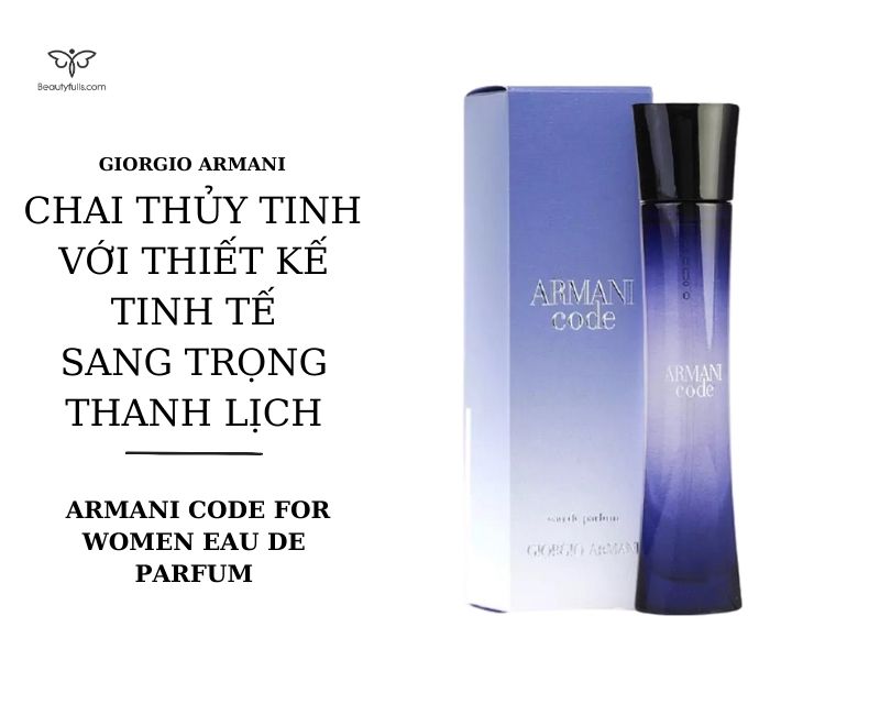 Nước Hoa Armani Code Nữ 75Ml Eau De Parfum Giorgio Armani