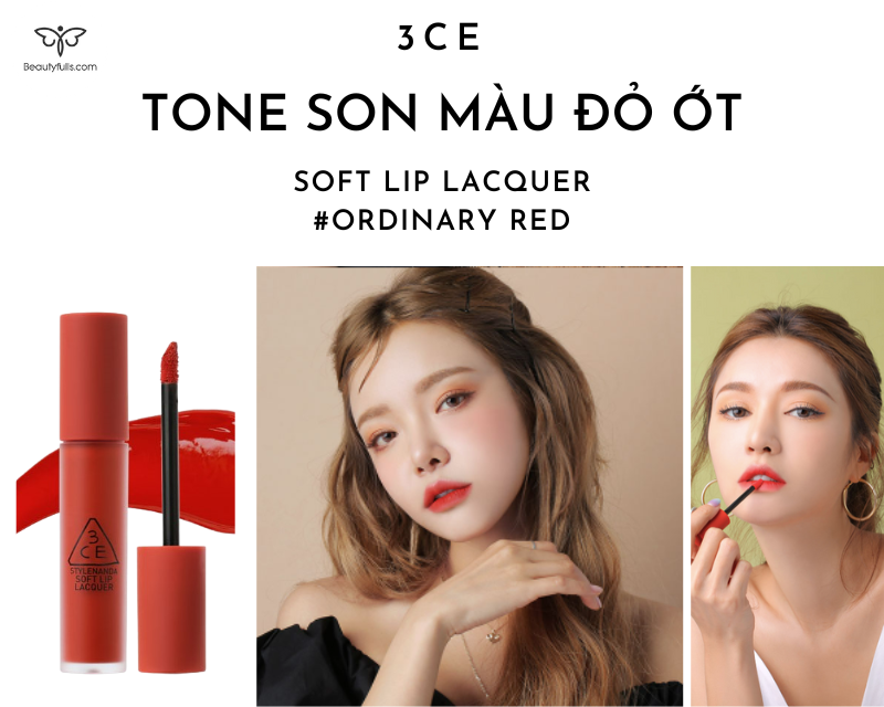 3ce-ordinary-red