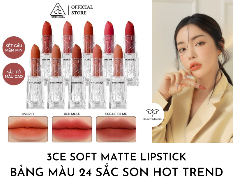 bang-mau-son-3ce-soft-matte-lipstick