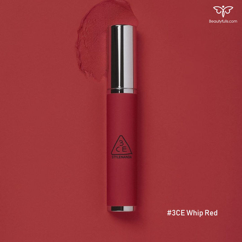 3ce-whip-red