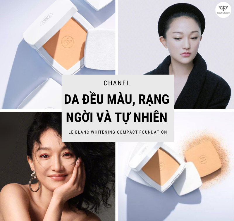 Phấn Phủ Chanel Le Blanc Tone 20 Whitening Compact Foundation SPF 25/ PA+++  12g