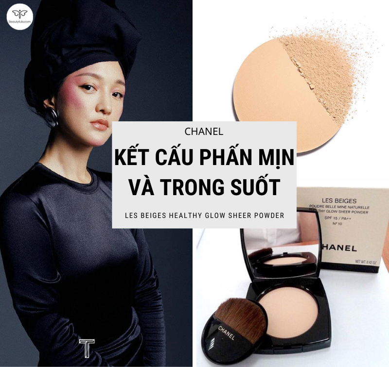 Phấn nước Chanel Les Beiges Healthy Glow Gel Touch Foundation  No 20   hangxachtayluxury