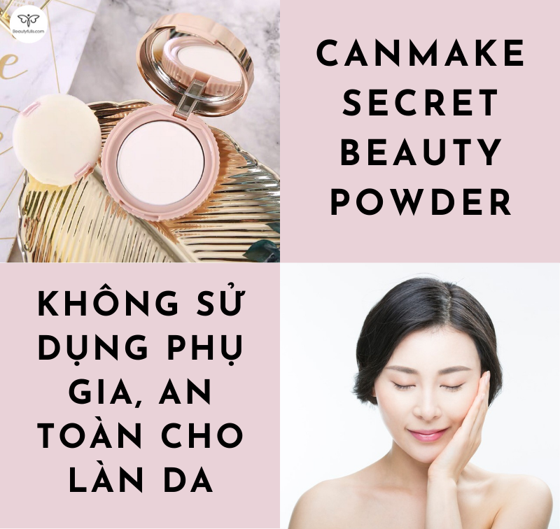 Phấn Phủ Canmake Secret Beauty Powder  Ngọc Trai