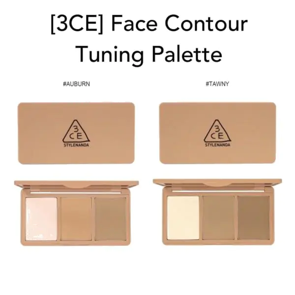 3ce face contour tuning palette tawny