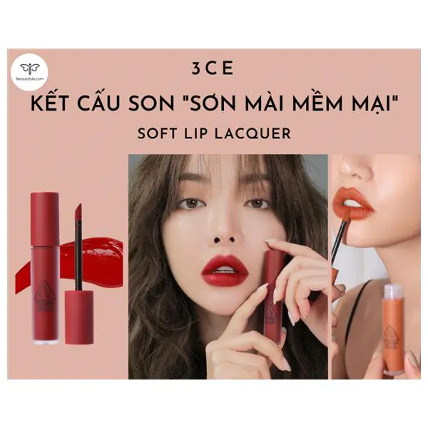3ce soft lip lacquer