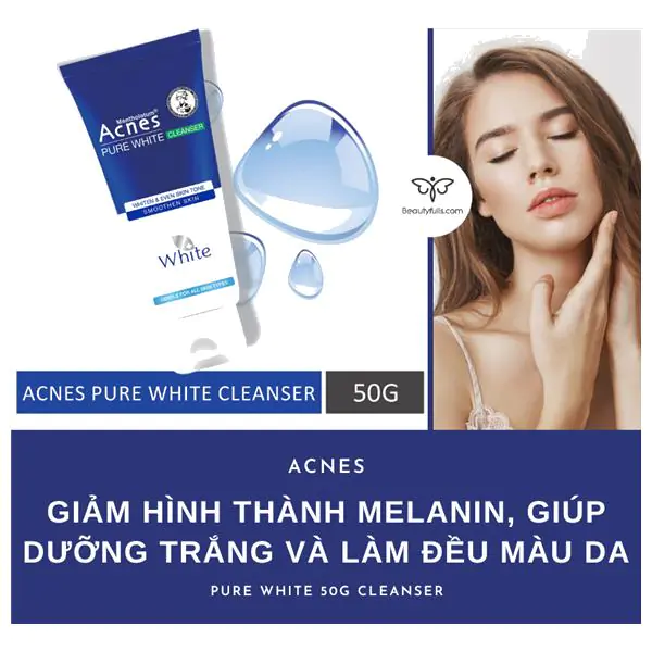 acnes pure white cleanser