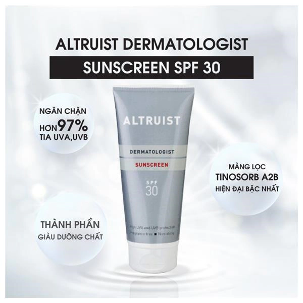 Altruist Dermatologist Sunscreen SPF 30