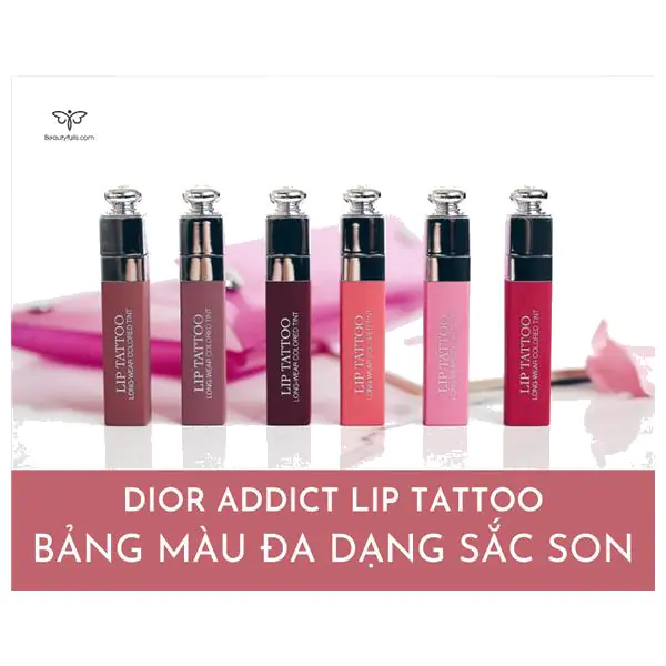 Son Dior Addict Lip Glow Matte Màu 102 Raspberry màu hồng dâu 