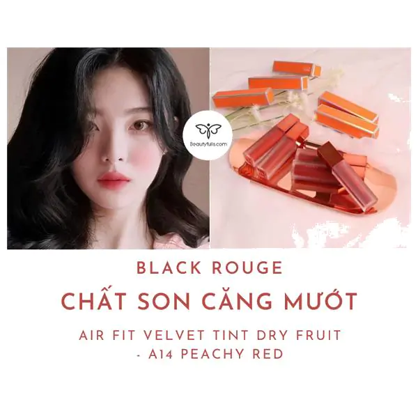 black rouge a14 peachy red