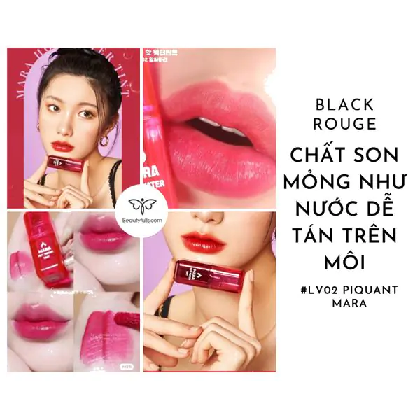 black rouge màu lv02