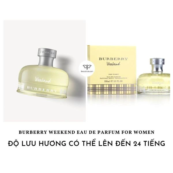 Nước Hoa Burberry Weekend Nữ 30ml Eau de Parfum Chính Hãng