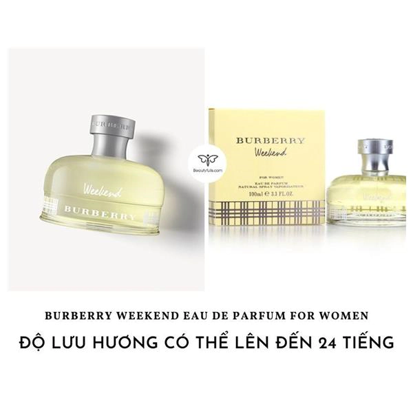 Nước Hoa Burberry Weekend Nữ 100ml Eau de Parfum Chính Hãng