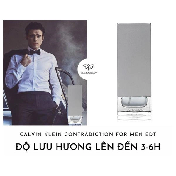 Nước hoa Calvin Klein Nam 100ml Contradiction EDT Chính Hãng
