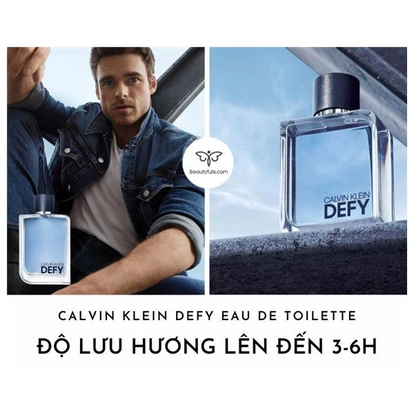 Nước Hoa Calvin Klein Defy Eau de Toilette Cho Nam